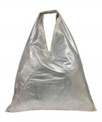 MM6 Maison Margielaエムエムシックスメゾンマルジェラ）の古着「Japanese Tote bag /ジャパニーズトートバッグ」｜シルバー