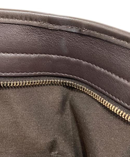 GUCCI（グッチ）GUCCI (グッチ) GGスプリーム 2WAYトートバッグ ブラウンの古着・服飾アイテム