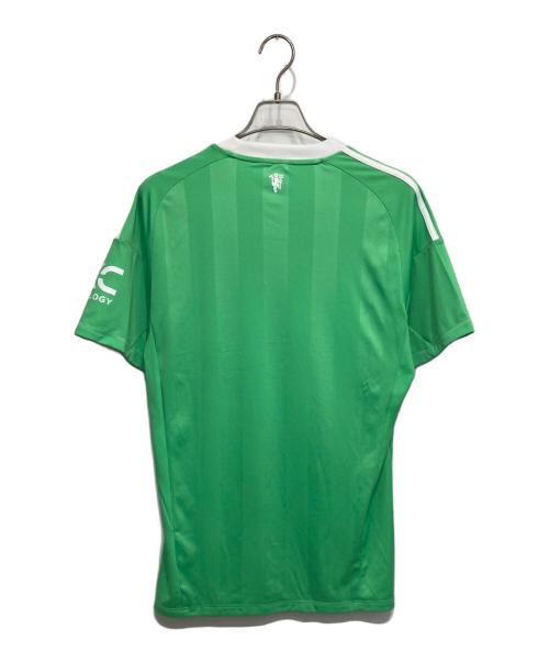 adidas Originals（アディダスオリジナル）adidas Originals (アディダスオリジナル) 25-26 マンチェスター・ユナイテッド 3rd GKユニフォーム グリーン サイズ:２XLの古着・服飾アイテム