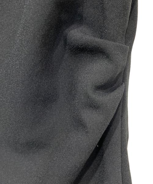 maison celon（メゾンセロン）maison celon (メゾンセロン) asymmetry drape cami dress ブラック サイズ:-の古着・服飾アイテム