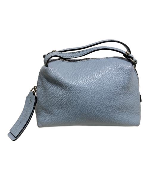 GIANNI CHIARINI（ジャンニ キアリーニ）GIANNI CHIARINI (ジャンニ キアリーニ) アリファSハンドバッグ ブルーの古着・服飾アイテム