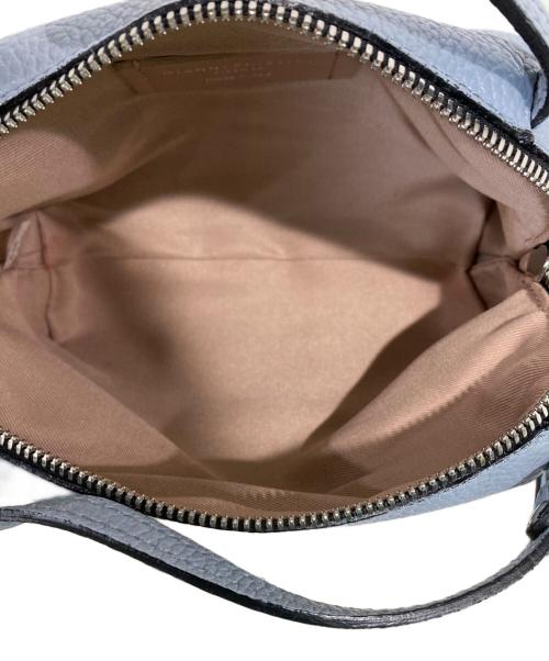 GIANNI CHIARINI（ジャンニ キアリーニ）GIANNI CHIARINI (ジャンニ キアリーニ) アリファSハンドバッグ ブルーの古着・服飾アイテム