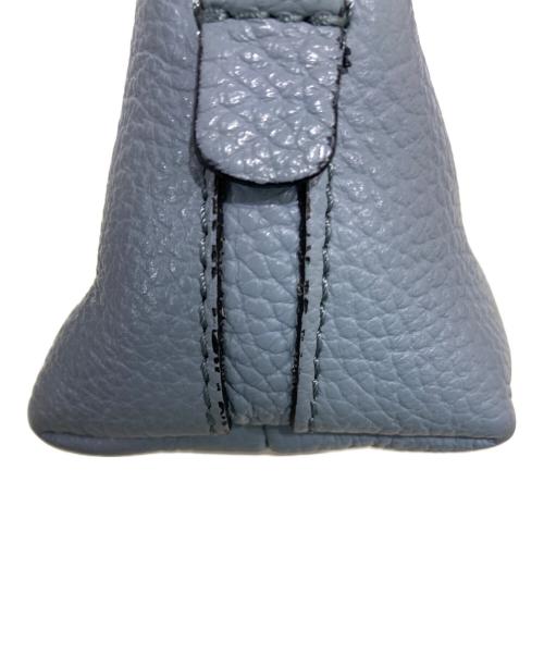 GIANNI CHIARINI（ジャンニ キアリーニ）GIANNI CHIARINI (ジャンニ キアリーニ) アリファSハンドバッグ ブルーの古着・服飾アイテム