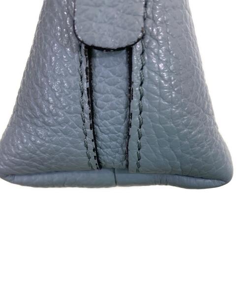 GIANNI CHIARINI（ジャンニ キアリーニ）GIANNI CHIARINI (ジャンニ キアリーニ) アリファSハンドバッグ ブルーの古着・服飾アイテム