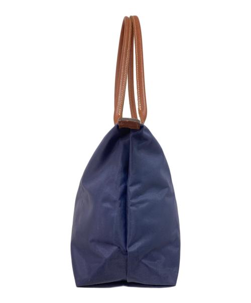 LONGCHAMP（ロンシャン）LONGCHAMP (ロンシャン) ル・プリアージュトートバッグ ネイビーの古着・服飾アイテム