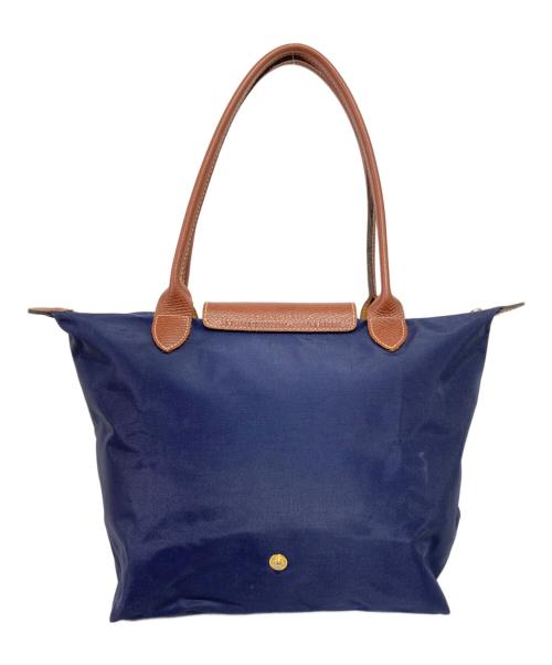 LONGCHAMP（ロンシャン）LONGCHAMP (ロンシャン) ル・プリアージュトートバッグ ネイビーの古着・服飾アイテム