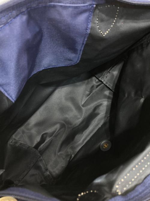 LONGCHAMP（ロンシャン）LONGCHAMP (ロンシャン) ル・プリアージュトートバッグ ネイビーの古着・服飾アイテム