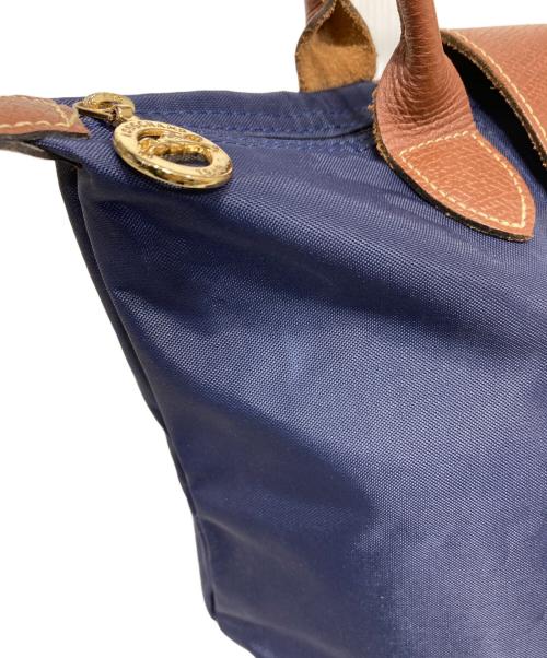LONGCHAMP（ロンシャン）LONGCHAMP (ロンシャン) ル・プリアージュトートバッグ ネイビーの古着・服飾アイテム