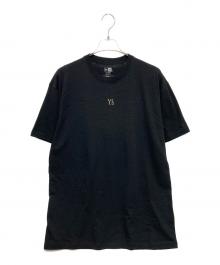 Y's×New Era（ワイズ×ニューエラ）の古着「ミニロゴTシャツ」｜ブラック