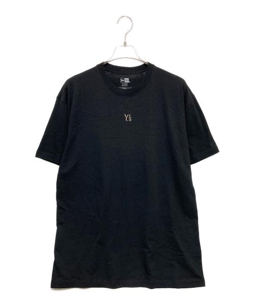 Y's（ワイズ）Y's (ワイズ) New Era (ニューエラ) ミニロゴTシャツ ブラック サイズ:XX LARGE(5)の古着・服飾アイテム