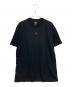 Y's（ワイズ）の古着「ミニロゴTシャツ」｜ブラック