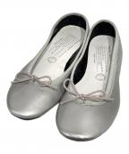 TRAVELSHOES by chausserトラベルシューズバイショセ）の古着「BALLET SHOES」｜シルバー