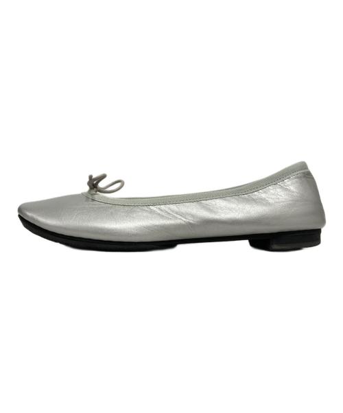 TRAVELSHOES by chausser（トラベルシューズバイショセ）TRAVELSHOES by chausser (トラベルシューズバイショセ) BALLET SHOES シルバー サイズ:36の古着・服飾アイテム