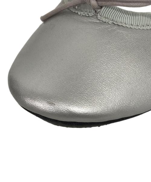 TRAVELSHOES by chausser（トラベルシューズバイショセ）TRAVELSHOES by chausser (トラベルシューズバイショセ) BALLET SHOES シルバー サイズ:36の古着・服飾アイテム