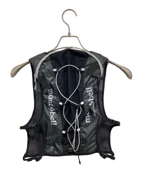 mont-bell（モンベル）mont-bell (モンベル) CROSS RUNNER VEST PACK 3/クロスランナー ベストパック 3 ブラック サイズ:Ｓ/Ｍの古着・服飾アイテム