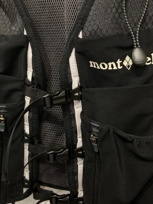 mont-bell（モンベル）mont-bell (モンベル) CROSS RUNNER VEST PACK 3/クロスランナー ベストパック 3 ブラック サイズ:Ｓ/Ｍの古着・服飾アイテム