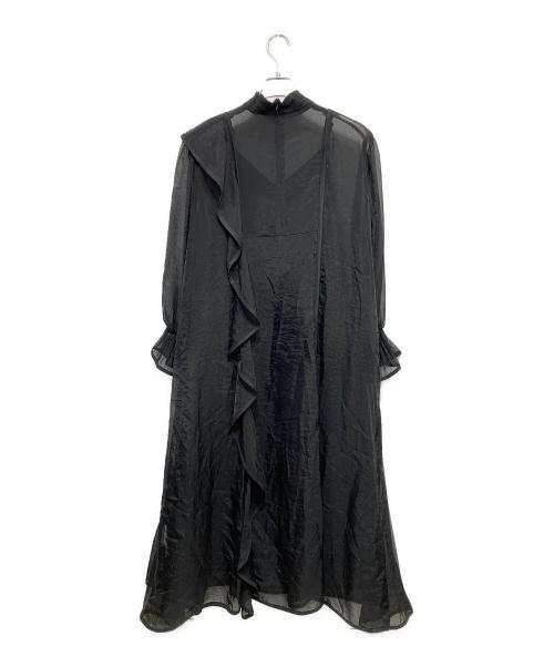 ANDREA&Co.（アンドラー＆コー）ANDREA&Co. (アンドラー＆コー) シアーワンピース ブラック サイズ:Ｆの古着・服飾アイテム