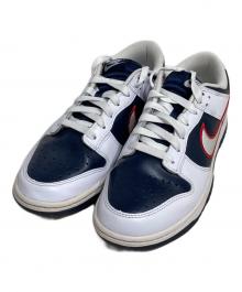NIKE（ナイキ）の古着「Dunk Low PRM "Houston Comets Four Peat"」｜ホワイト×ネイビー