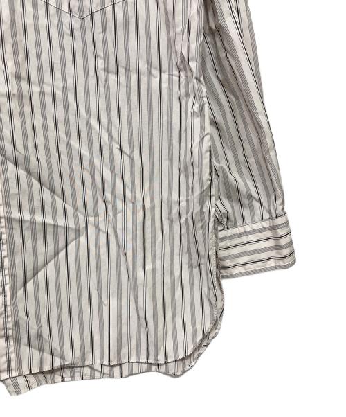 YLEVE（イレーヴ）YLEVE (イレーヴ) バンドカラーシャツ ピンク サイズ:４の古着・服飾アイテム