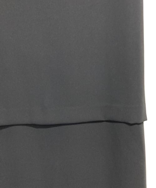 MARW UNITED ARROWS（マルゥ ユナイテッドアローズ）MARW UNITED ARROWS (マルゥ ユナイテッドアローズ) レイヤード ノースリーブ ワンピース ブラック サイズ:３８の古着・服飾アイテム