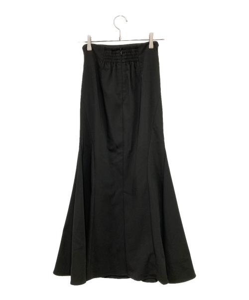Snidel（スナイデル）Snidel (スナイデル) Sustainableドレープマーメイドスカート ブラック サイズ:１の古着・服飾アイテム