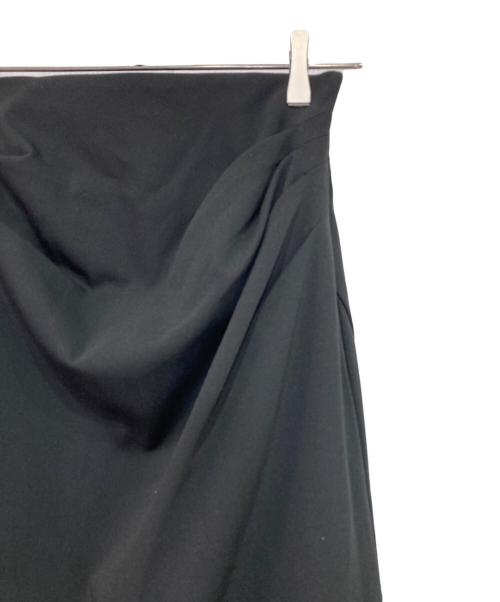 Snidel（スナイデル）Snidel (スナイデル) Sustainableドレープマーメイドスカート ブラック サイズ:１の古着・服飾アイテム