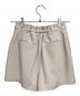 HER LIP TO (ハーリップトゥ) Front Tuck Twill Shorts ベージュ サイズ:S：7000円