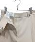 中古・古着 HER LIP TO (ハーリップトゥ) Front Tuck Twill Shorts ベージュ サイズ:S：7000円
