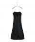 allureville (アルアバイル) バックスラッシュディテールキャミワンピース ブラック サイズ:2：6000円
