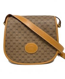 GUCCI（グッチ）の古着「インターロッキングマイクロGG スプリームショルダーバッグ」｜ブラウン
