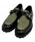 kenford（ケンフォード）の古着「NEW CLASSIC U-MOC MONK STRAP」｜ブラック×グリーン