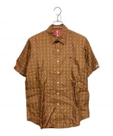 A BATHING APE（アベイシングエイプ）の古着「半袖シャツ」｜ブラウン