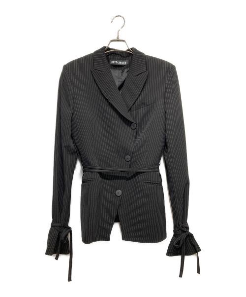 ottolinger（オットリンガー）ottolinger (オットリンガー) Fitted Belt Blazer ブラック サイズ:42の古着・服飾アイテム