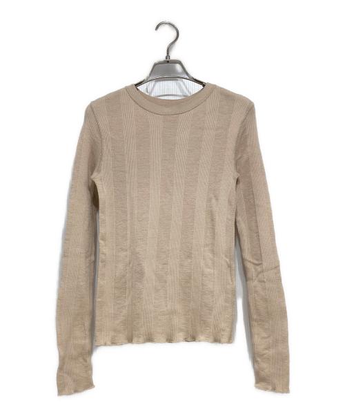 DEUXIEME CLASSE（ドゥーズィエム クラス）DEUXIEME CLASSE (ドゥーズィエム クラス) Candid Tシャツ ベージュ サイズ:-の古着・服飾アイテム