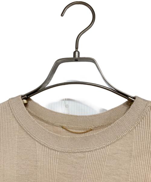 DEUXIEME CLASSE（ドゥーズィエム クラス）DEUXIEME CLASSE (ドゥーズィエム クラス) Candid Tシャツ ベージュ サイズ:-の古着・服飾アイテム