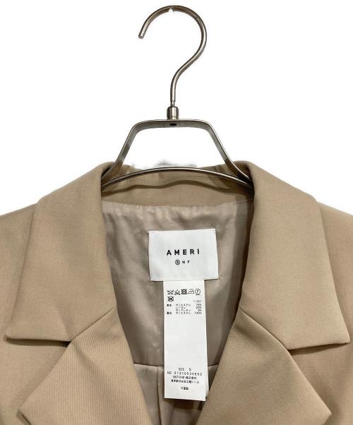 Ameri（アメリ）Ameri (アメリ) MANY WAY SHORT JACKET WITH SKIRT/メニウェイショートジャケットウィズスカート ベージュ サイズ:sの古着・服飾アイテム