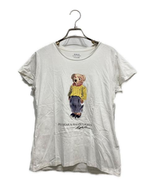 POLO RALPH LAUREN（ポロ・ラルフローレン）POLO RALPH LAUREN (ポロ・ラルフローレン) ポロベアＴシャツ ホワイト サイズ:ｓの古着・服飾アイテム