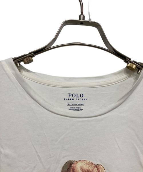 POLO RALPH LAUREN（ポロ・ラルフローレン）POLO RALPH LAUREN (ポロ・ラルフローレン) ポロベアＴシャツ ホワイト サイズ:ｓの古着・服飾アイテム