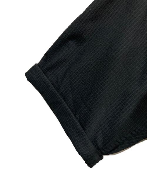 TIGHTBOOTH PRODUCTION（タイトブースプロダクション）TIGHTBOOTH PRODUCTION (タイトブースプロダクション) SEERSUCKER ROLL UP SHIRT ブラック サイズ:XLの古着・服飾アイテム
