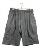 TIGHTBOOTH PRODUCTIONタイトブースプロダクション）の古着「SEERSUCKER BIG SHORTS」｜グレー