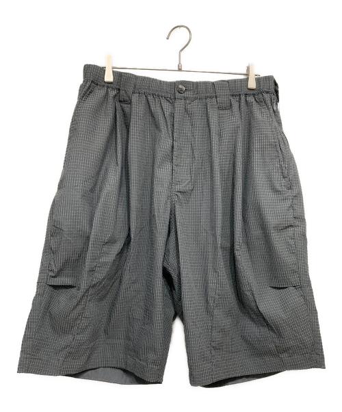 TIGHTBOOTH PRODUCTION（タイトブースプロダクション）TIGHTBOOTH PRODUCTION (タイトブースプロダクション) SEERSUCKER BIG SHORTS グレー サイズ:XXLの古着・服飾アイテム