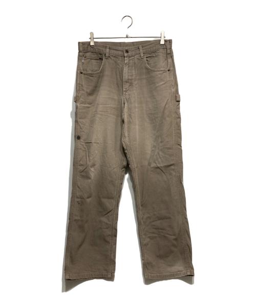 CarHartt（カーハート）CarHartt (カーハート) ペインターパンツ ブラウン サイズ:W34の古着・服飾アイテム