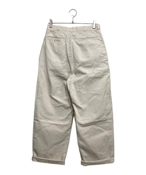 MARKA（マーカ）MARKA (マーカ) U.S.ARMY CHINO TROUSERS ホワイト サイズ:1の古着・服飾アイテム