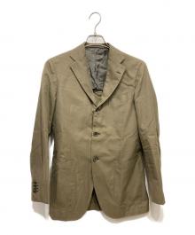 BEAMS F（ビームスエフ）の古着「E.THOMAS EASY コットンジャケット」｜カーキ