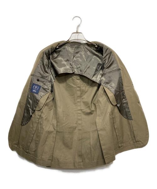 BEAMS F（ビームスエフ）BEAMS F (ビームスエフ) E.THOMAS EASY コットンジャケット カーキ サイズ:46の古着・服飾アイテム