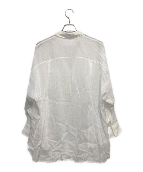 Plage（プラージュ）Plage (プラージュ) RAMIE LYOCELL LOOSE ブラウス ホワイト サイズ:-の古着・服飾アイテム