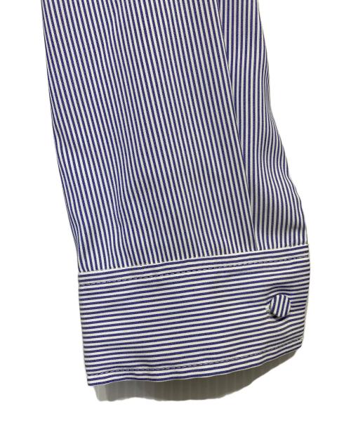CELFORD（セルフォード）CELFORD (セルフォード) ケーププリーツシャツワンピース ブルー サイズ:36の古着・服飾アイテム