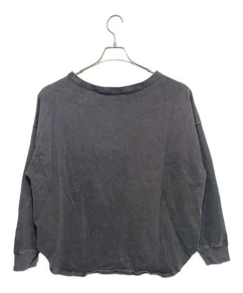 FRAMeWORK（フレームワーク）FRAMeWORK (フレームワーク) ウェットオゾン加工L/Tee グレー サイズ:-の古着・服飾アイテム