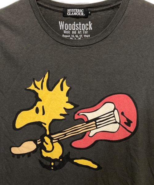 Hysteric Glamour（ヒステリックグラマー）Hysteric Glamour (ヒステリックグラマー) THEATER8 (シアターエイト) Woodstock 半袖Ｔシャツ ブラウン サイズ:Sの古着・服飾アイテム