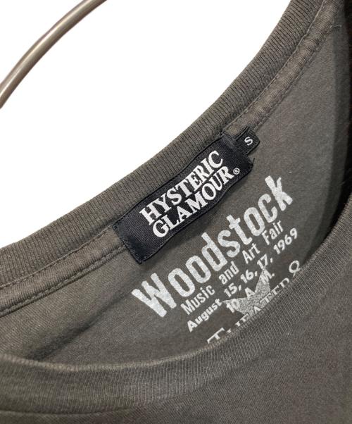 Hysteric Glamour（ヒステリックグラマー）Hysteric Glamour (ヒステリックグラマー) THEATER8 (シアターエイト) Woodstock 半袖Ｔシャツ ブラウン サイズ:Sの古着・服飾アイテム
